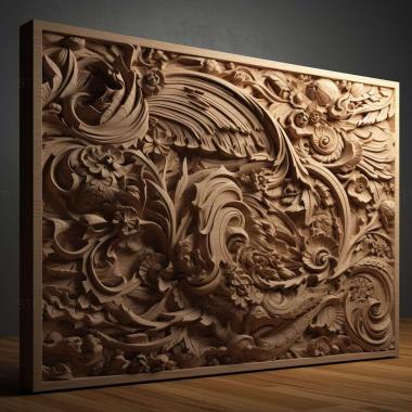 Patterns and decorations stl Lynk Co 03 4 3d model